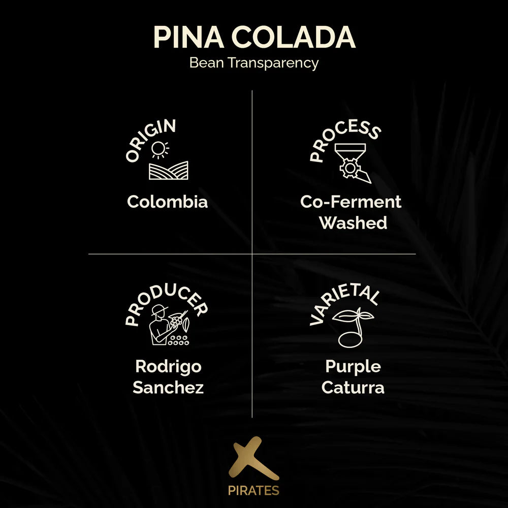 Pina Colada – Co-Ferment Washed – Colombia (Espresso)