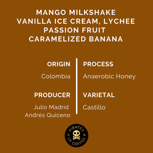 Smoothie Anaerobic Honey - Colombia (Espresso)