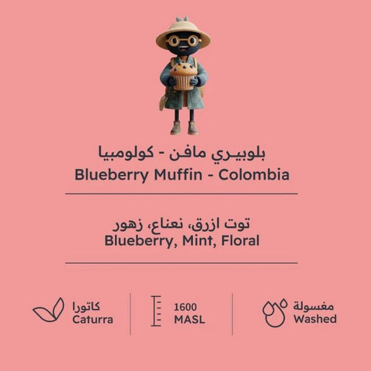 Blueberry Muffin - Colombia