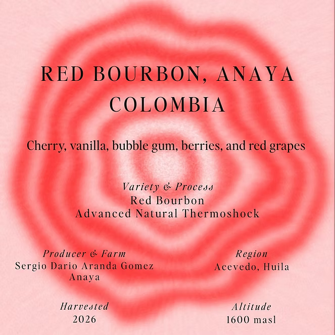 Red Bourbon Anaya - Colombia 1 kg