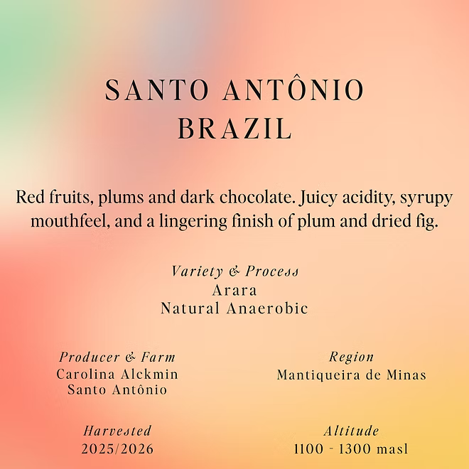 Santo Antonio – Brazil (Espresso)