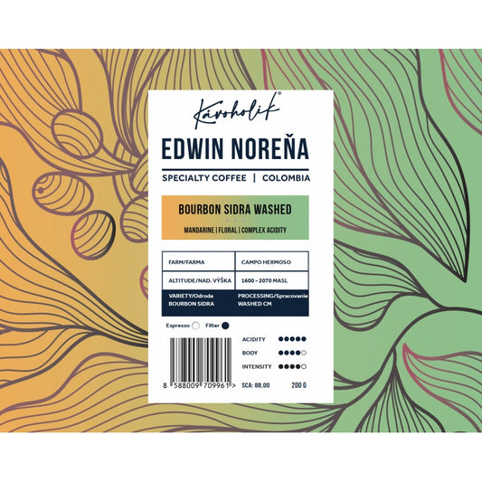 Edwin Noreña - Bourbon Sidra Washed - Colombia (Filter)
