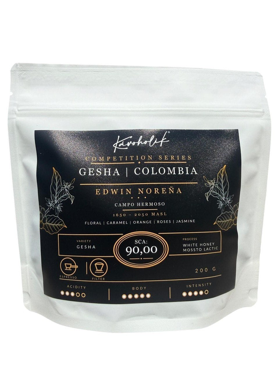 Edwin Norena White Honey Gesha Mossto Lactic - Colombia (Filter)