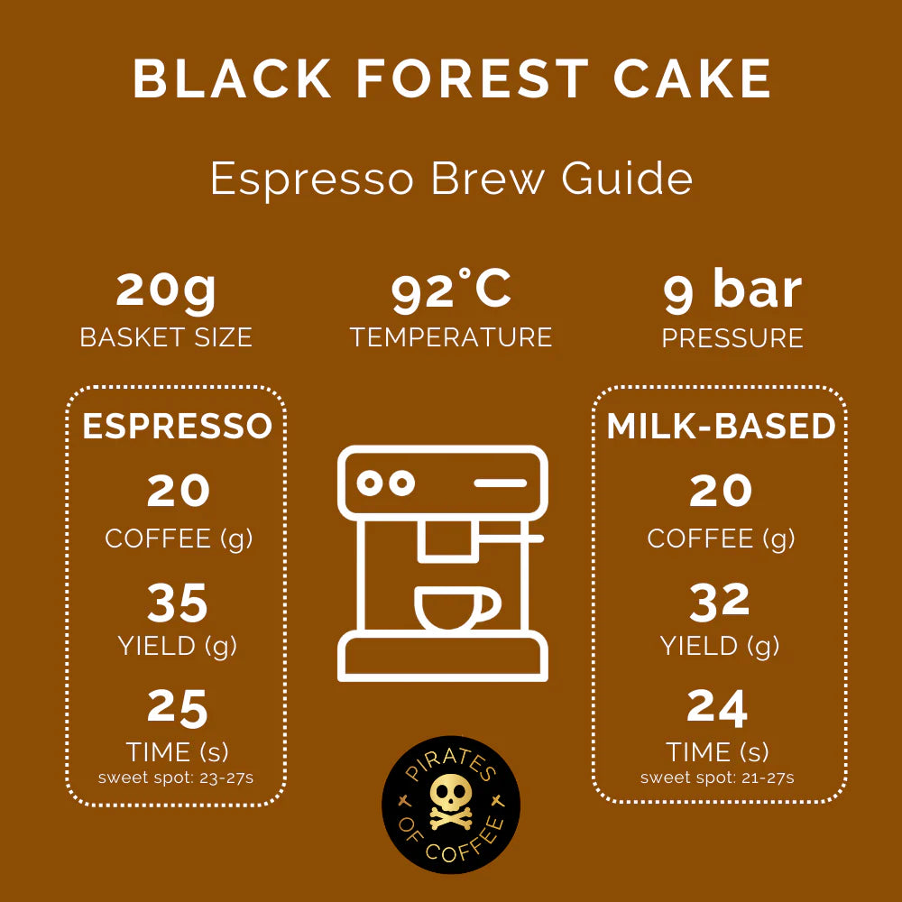 Black Forest Cake Blend - Colombia - Ethiopia - Brazil 1 KG