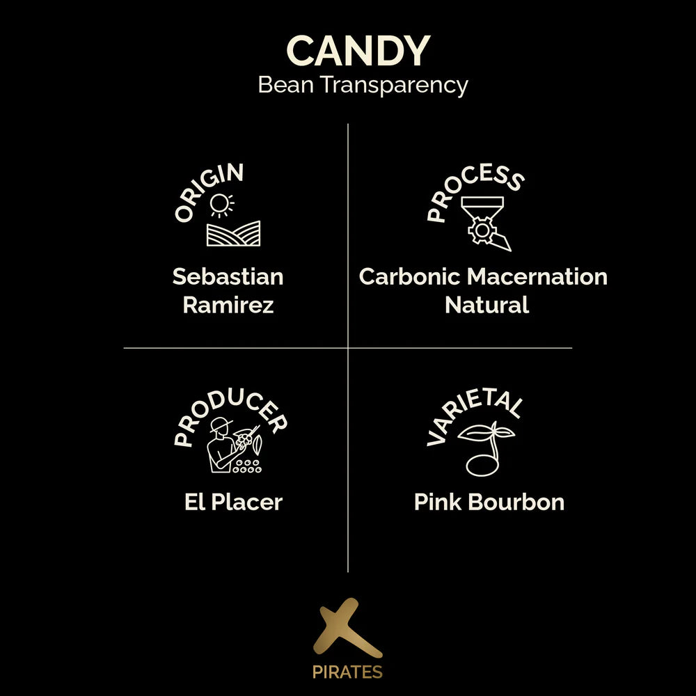 Candy – Carbonic Maceration – Colombia (Espresso)