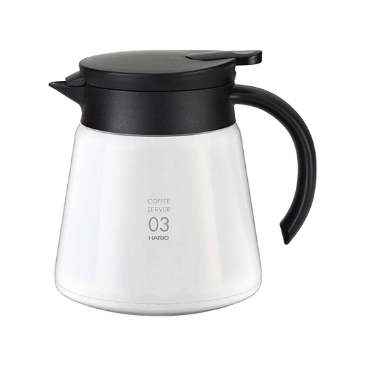 Insulated Stainless Steel Server 03 - Hario (White)