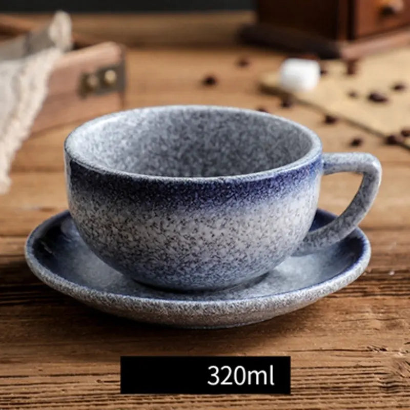 Cermic Cup Latte Gray