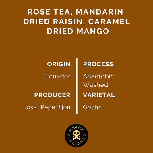 Rose Gesha - Pepe Jijon - Ecuador (Filter) 100 g