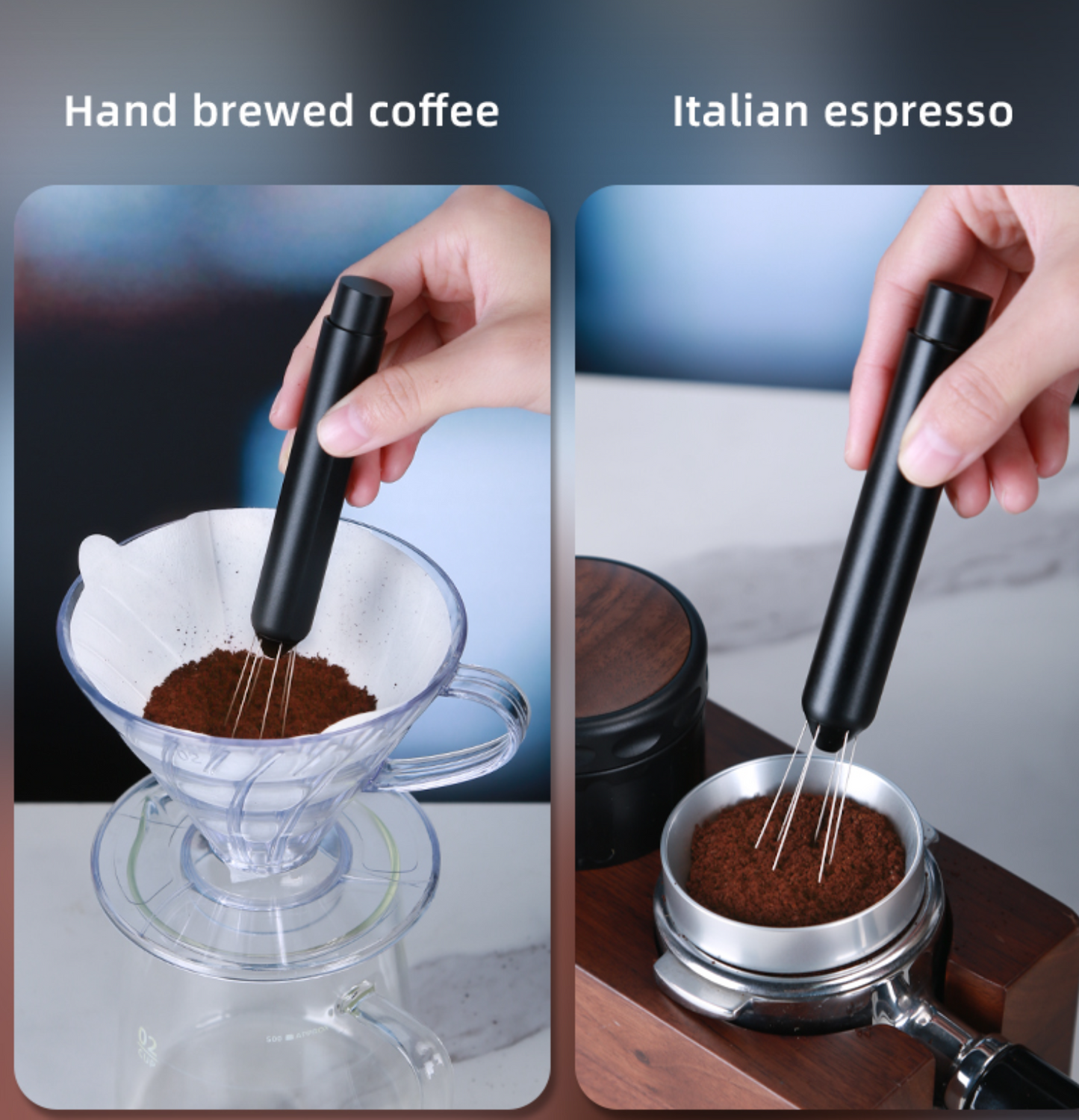 Coffee Needle Stainless Steel  | Black