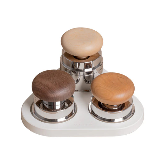 Pucks Espresso Accessories Set - Wood
