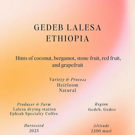 Gedeb Lalesa – Ethiopia (Espresso)