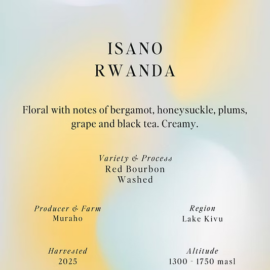 Isano – Rwanda (Espresso)