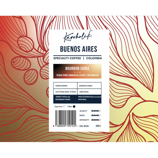 Buenos Aires - Bourbon Sidra - Colombia (Filter)