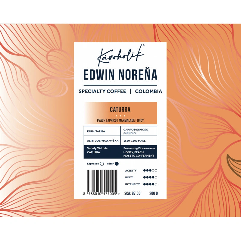 Edwin Noreña - Honey, Peach Co-Ferm - Colombia (Filter)