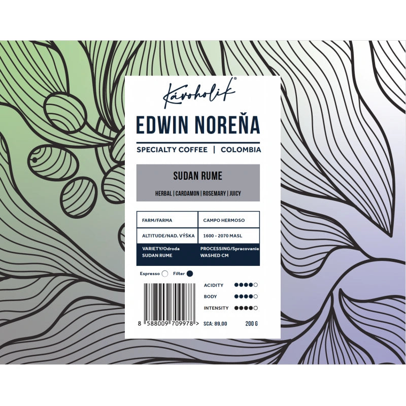Edwin Noreña - Sudan Rume Washed CM - Colombia (Filter)