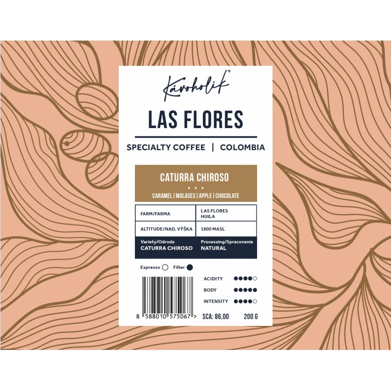 Las Flores – Caturra Chiroso - Colombia (Filter)
