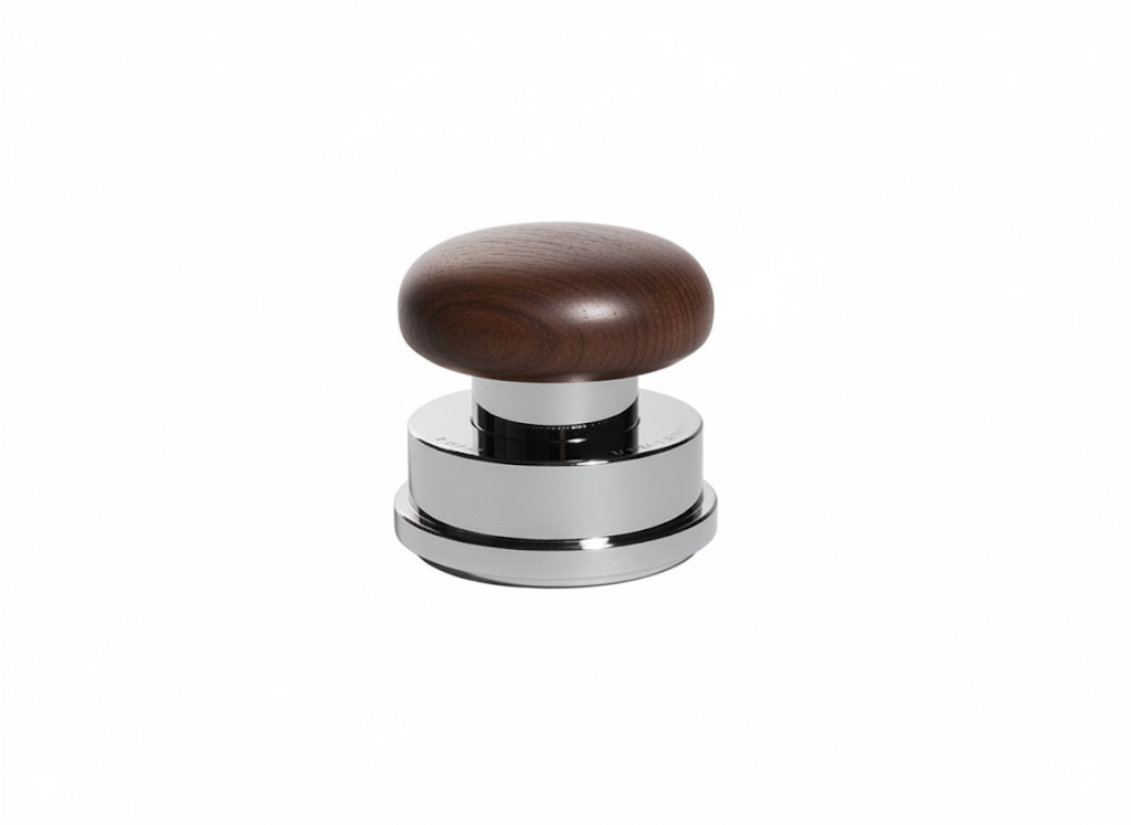 Pucks Calibrated Tamper - Black Walnut wood