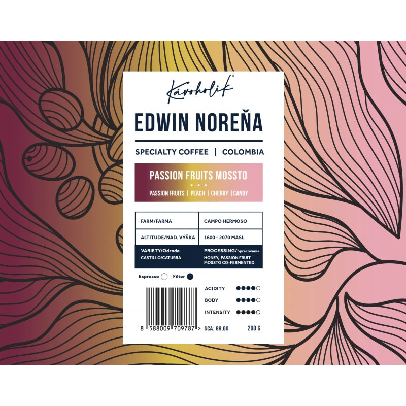 Edwin Norena Passion Fruit - Colombia (Filter) 1 KG